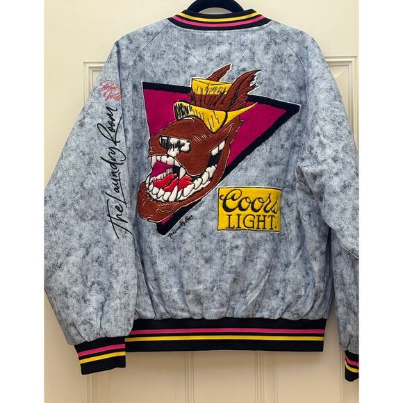 NWT The Laundry Room XL Coors Light Beerabunga Stadium Jacket Limited Edition - Picture 1 of 13